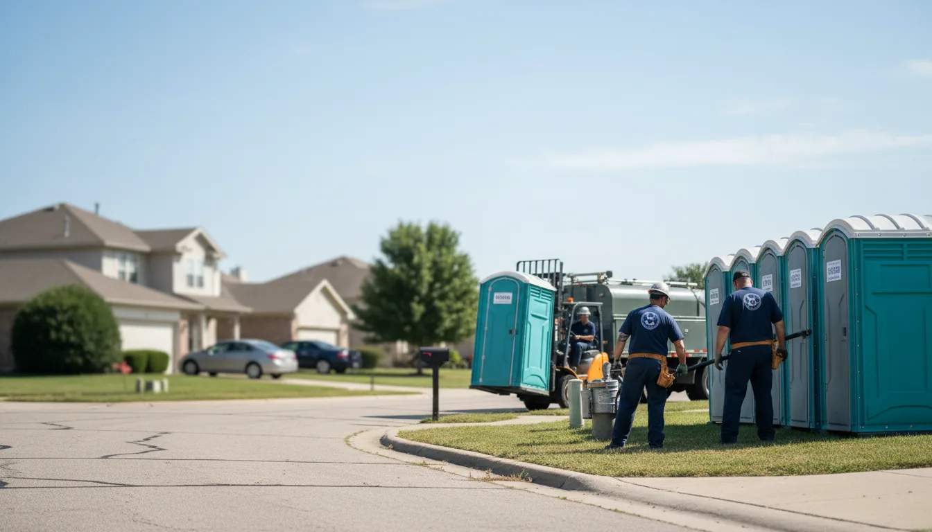 Porta Potty Rental in Noble, MO near me